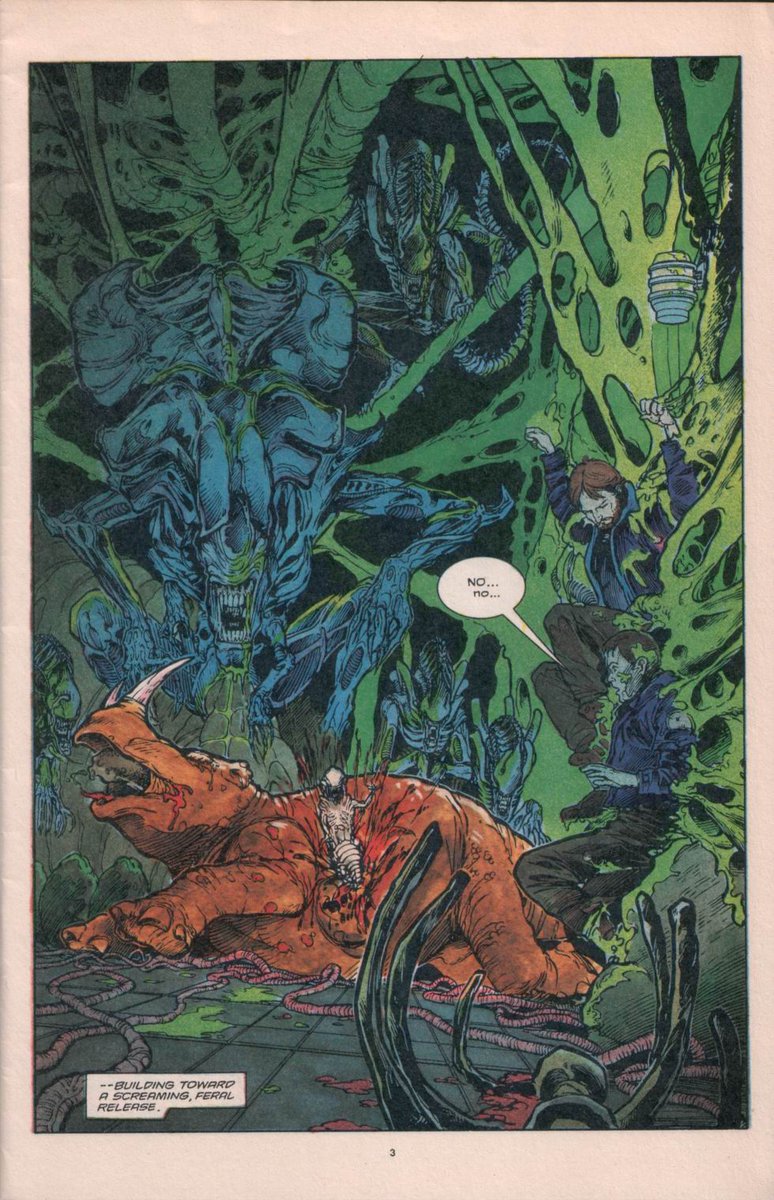 avpgalaxy's tweet photo. The character of Scott Conover in the OG Aliens vs. Predator was actually based on the likeness of James Cameron. Artwork by Phill Norwood &amp; Monika Livingston. #AliensvsPredator #AlienQueen #QueenAlien #Xenomorph #JamesCameron #PhillNorwood #MonikaLivingston #RandyStradley https://t.co/gLyTSbz2BF