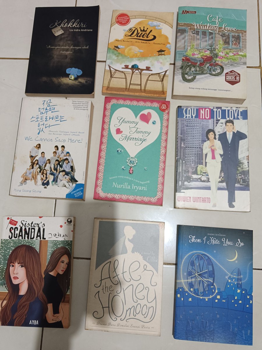 100k untuk 3 buku
Bisa pilih judul