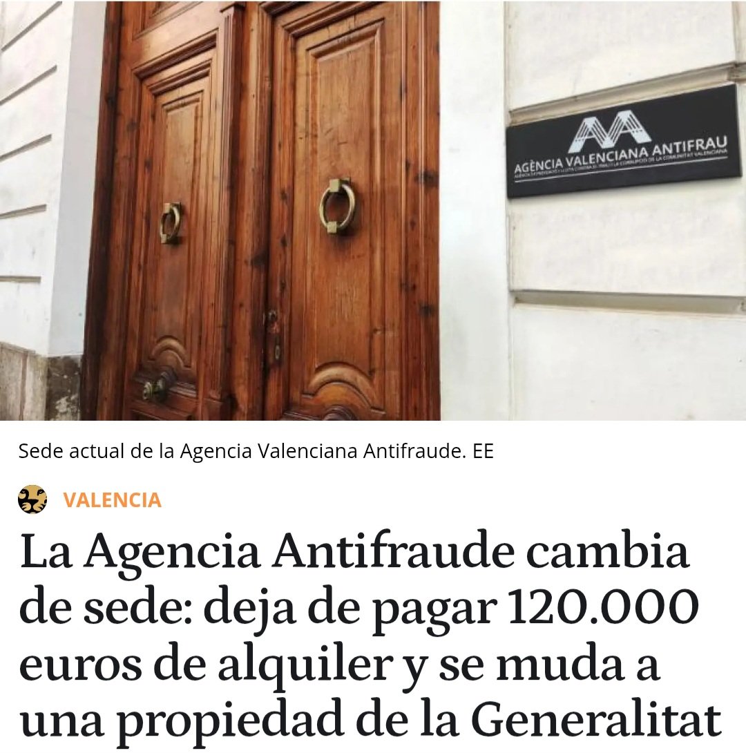 💪El AVANCE de <a href="/vox_es/">VOX 🇪🇸</a> es imparable, es una EVIDENCIA, y por qué?
👉Por ser el único partido  comprometido a terminar con el despilfarro y el mal uso de nuestros impuestos.
👉Aquí tenéis un ejemplo: gracias a  <a href="/vox_cv/">VOX Cortes Valencianas</a> se está reduciendo el gasto público duplicado.
💪VOX CUMPLE💪