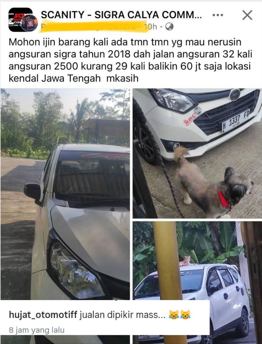 Tukang Mobil Mobilan tweet media