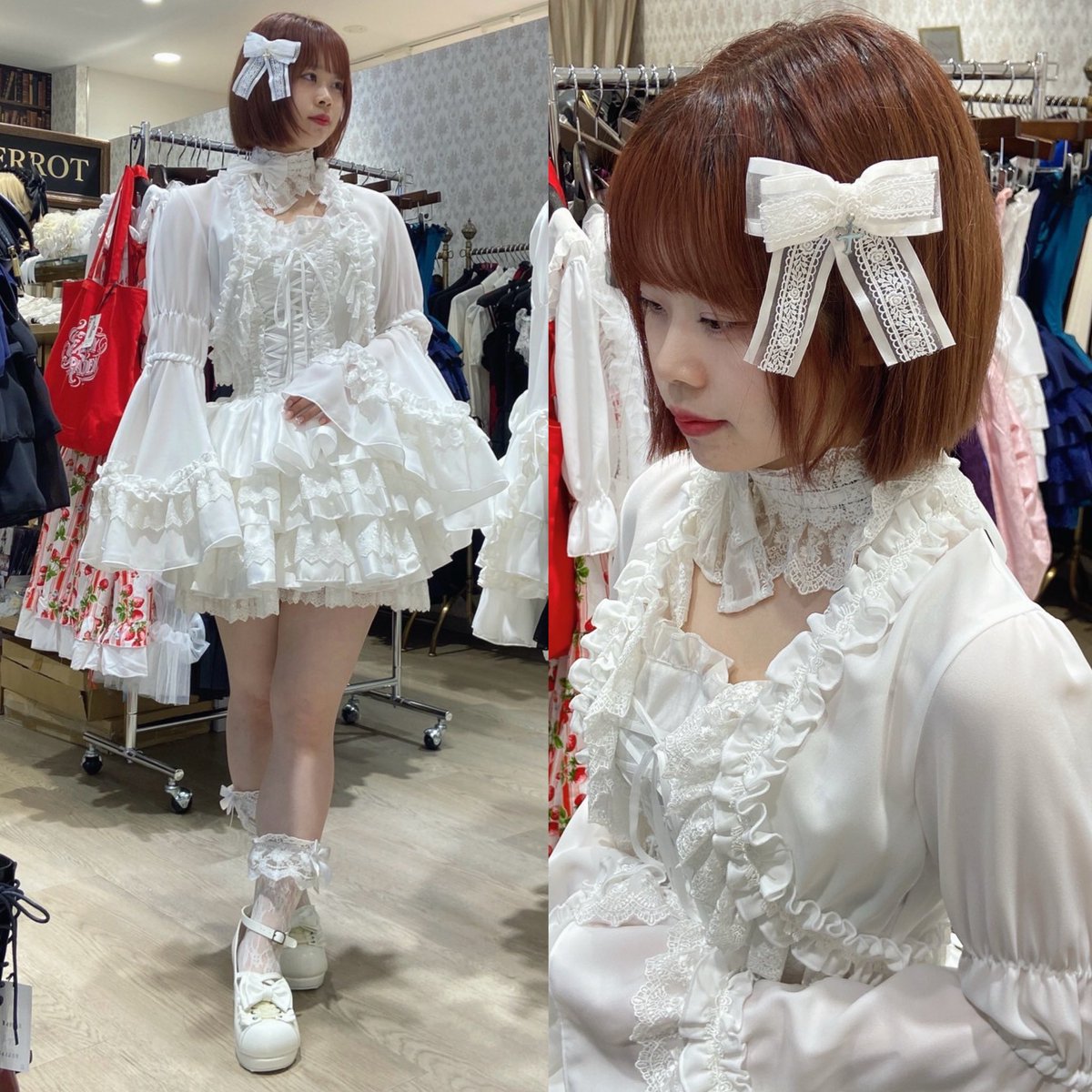 【ATELIER PIERROT】　ホワイト　ワンピース ATELIER-PIERROT新宿マルイアネックス店 (@ATELIERPIERROT1) / Posts / X