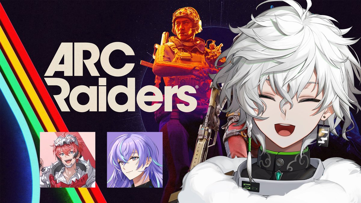 【ARC Raiders】ドンシュー界隈 w/星導ショウ 赤城ウェン【叢雲カゲツ/にじさんじ】 youtube.com/live/3acO_Wv_u… <20:00>