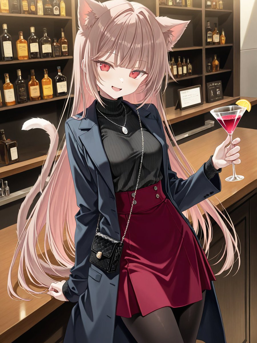 今年もお疲れ様でしたにゃ✨️ 仕事納めに一杯やっていきませんか🍸️