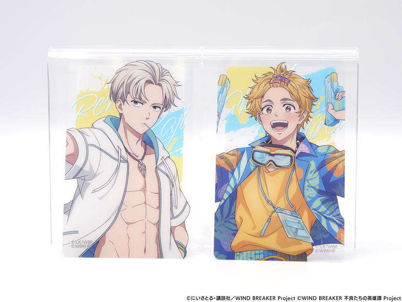 C107 グッズ紹介📝】 冬コミで販売する「クリアカード」のサンプルを