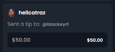 Hellcatraz_Kick's tweet photo. Congrats ! to the winner! They have been tipped! https://t.co/KStzEkOvFI