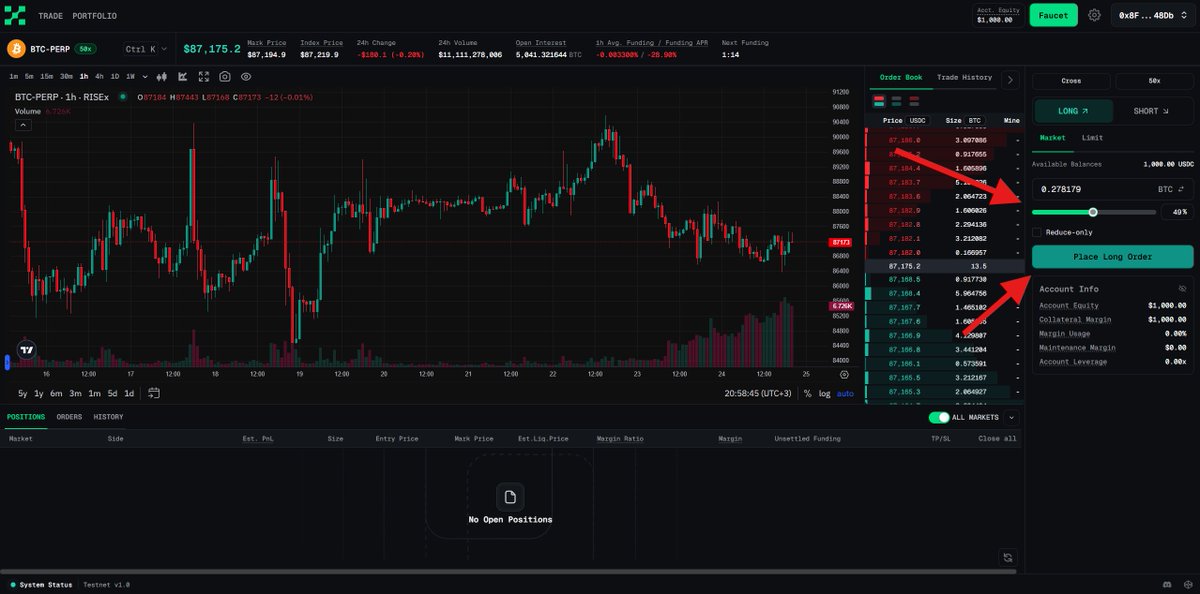 RISEx 已宣布开启测试网！参与并成为早期用户<a href="/RISEx_trade/">RISEx</a>