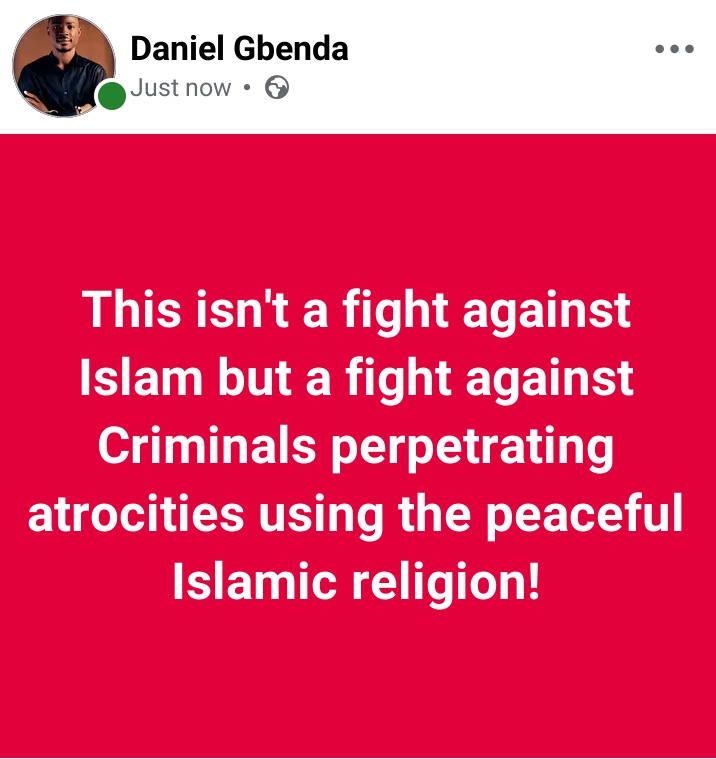 danielgbendah's tweet photo. Santa Trump #MerryChristmas Sokoto #Christmas Islamic State Cartoon Craft Zamfara  #SeasonOfJoy https://t.co/YFlTSFDNou
