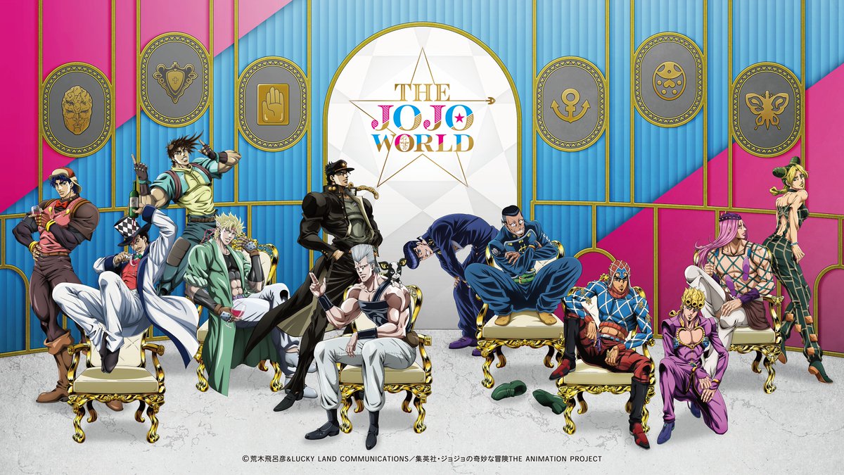 ジョジョの奇妙な冒険 J-WORLD　22点 ジョジョの奇妙な冒険】初の公式ショップ『THE☆JOJO WORLD』7月24日に