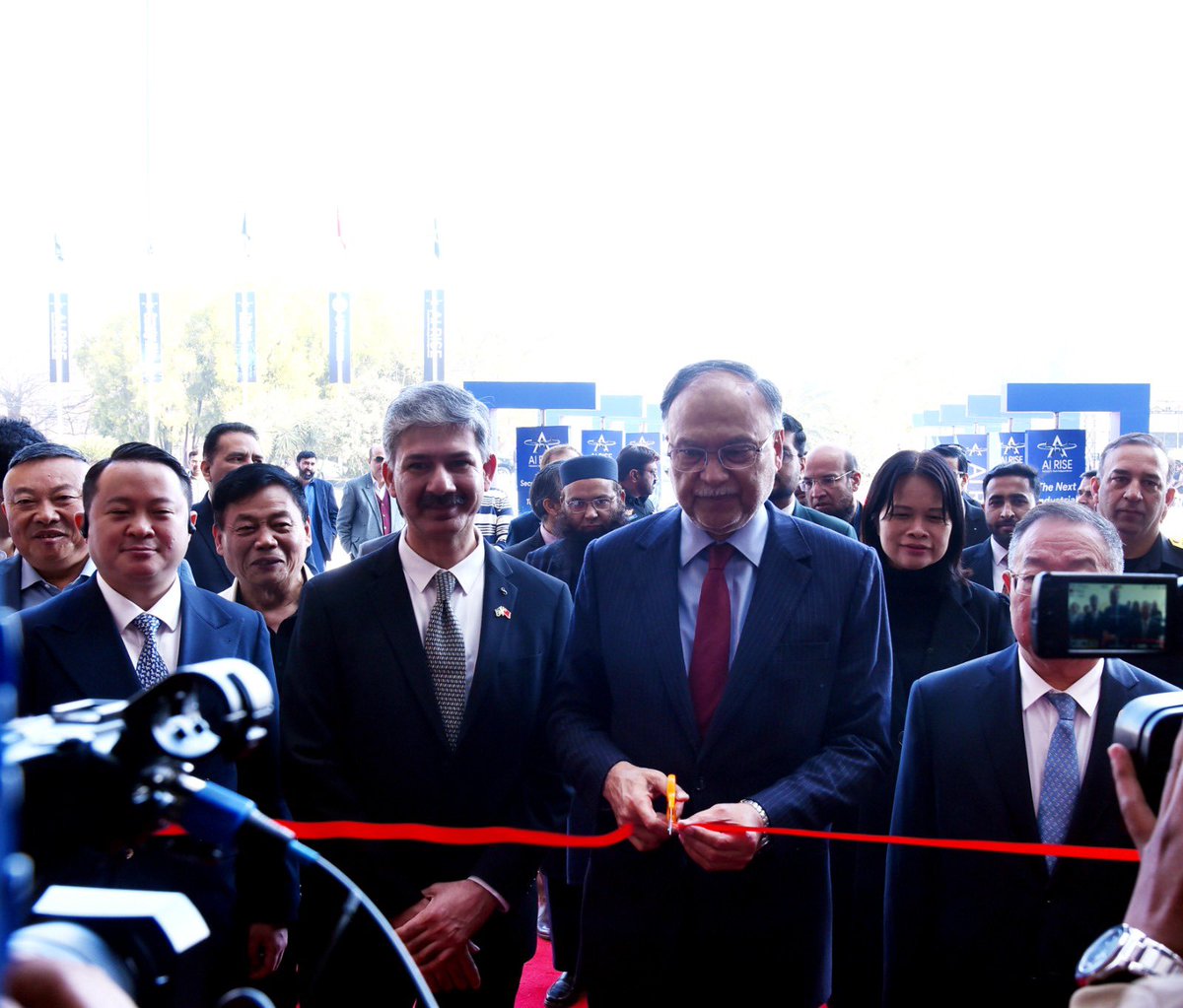 betterpakistan's tweet photo. Artificial Intelligence is the new multiplier of national power. It was a privilege to inaugurate AI Rise Pakistan Expo 2025. I highlighted the importance of Pakistan moving with speed, clarity, and conviction into the age of AI, robotics, and space innovation. The decade of decision has begun under URAAN Pakistan.
CPEC 2.0 promotes cooperation between Pakistan & iron brother China in technology for development area.
AI is not the future—it’s the bridge to Pakistan’s rise. 
#URAANPakistan #AIRisePakistan #NationalTransformation #AIandRobotics #FutureEconomy #TechDrivenPakistan #InnovationNation #PakistanRising #ArtificialIntelligence #FutureReady #TechLeadership #Innovation