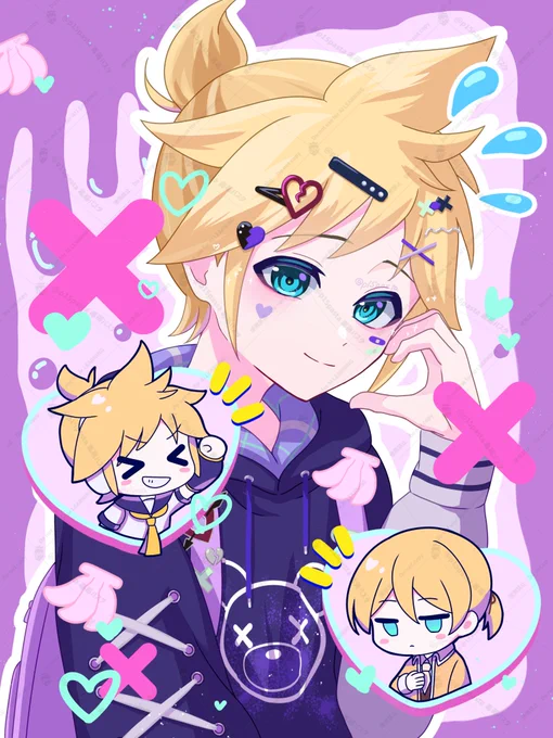 おめでとう #prsk_FA #鏡音リン誕生祭2025 #鏡音レン誕生祭2025
