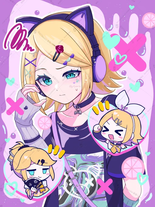 おめでとう #prsk_FA #鏡音リン誕生祭2025 #鏡音レン誕生祭2025