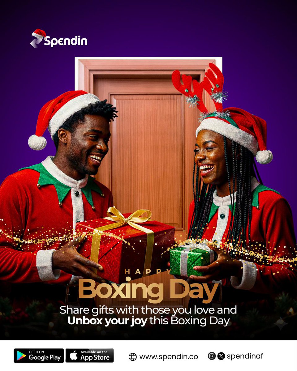 This Boxing Day, unbox more than deals, unbox smarter spending. 🥊✨
Fast, seamless, and built for everyday transactions, Spendin keeps you in control of every payment, every time.