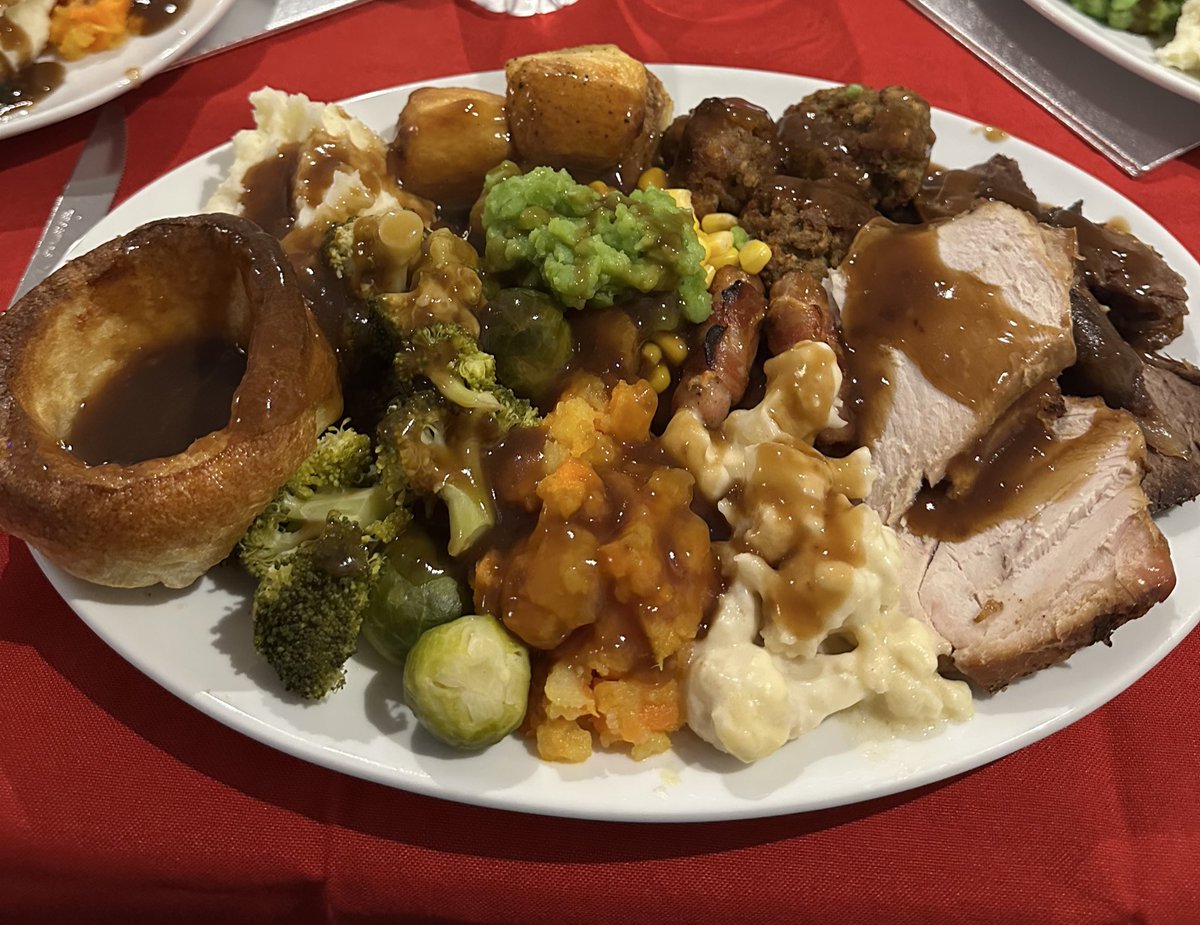 10/10 Xmas dinner yesterday