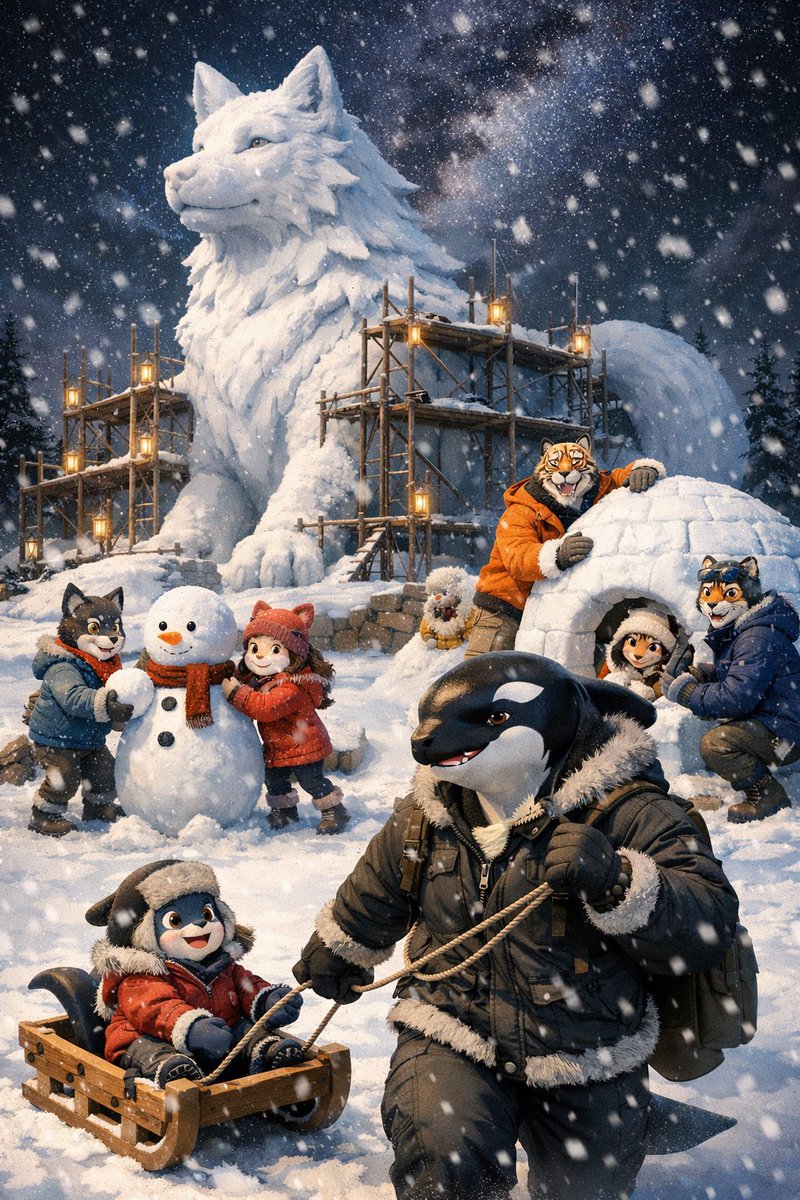 AIイラストコミュニティの年末連日イベントが賑わう