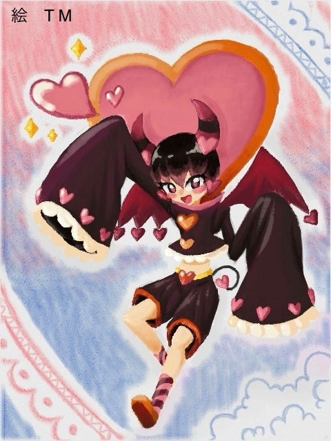 イラスト 突然ですが、@tohu57809 様のギガ・メローナちゃんを3DS(新