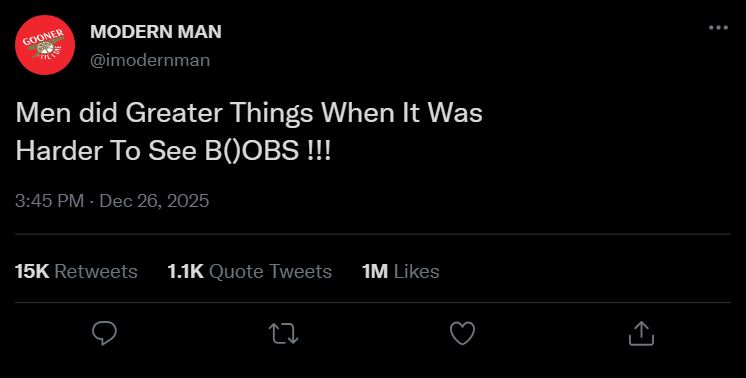 MODERN MAN tweet media