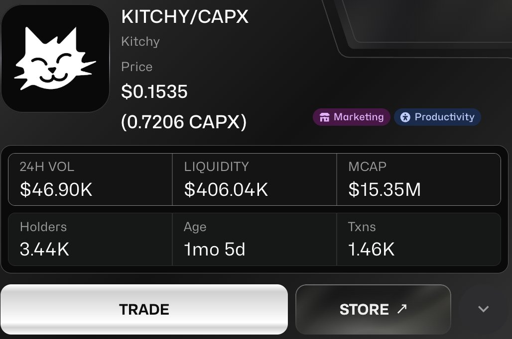In the first month, 1650+ users signed up on <a href="/heykitchy/">Kitchy AI</a> 

users are building complete product launch campaigns, pre-launch hype strategies, full rebrand rollouts - the kind of work that usually needs a growth team or a marketing agency   

3.44k $KITCHY holders and growing 
not