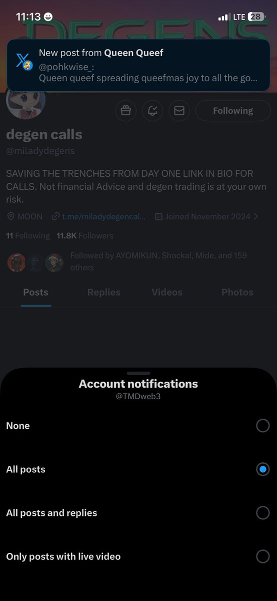 TMDweb3's tweet photo. @CodeXBT @saracrypto_eth @miladydegens @maverick_aura 

If Code says I will win 

FSuVFFZsWTHfqffvvJisgqGYHWTZgrBBNdhNC8YEn5At

#codewins https://t.co/FC6MT14nc6