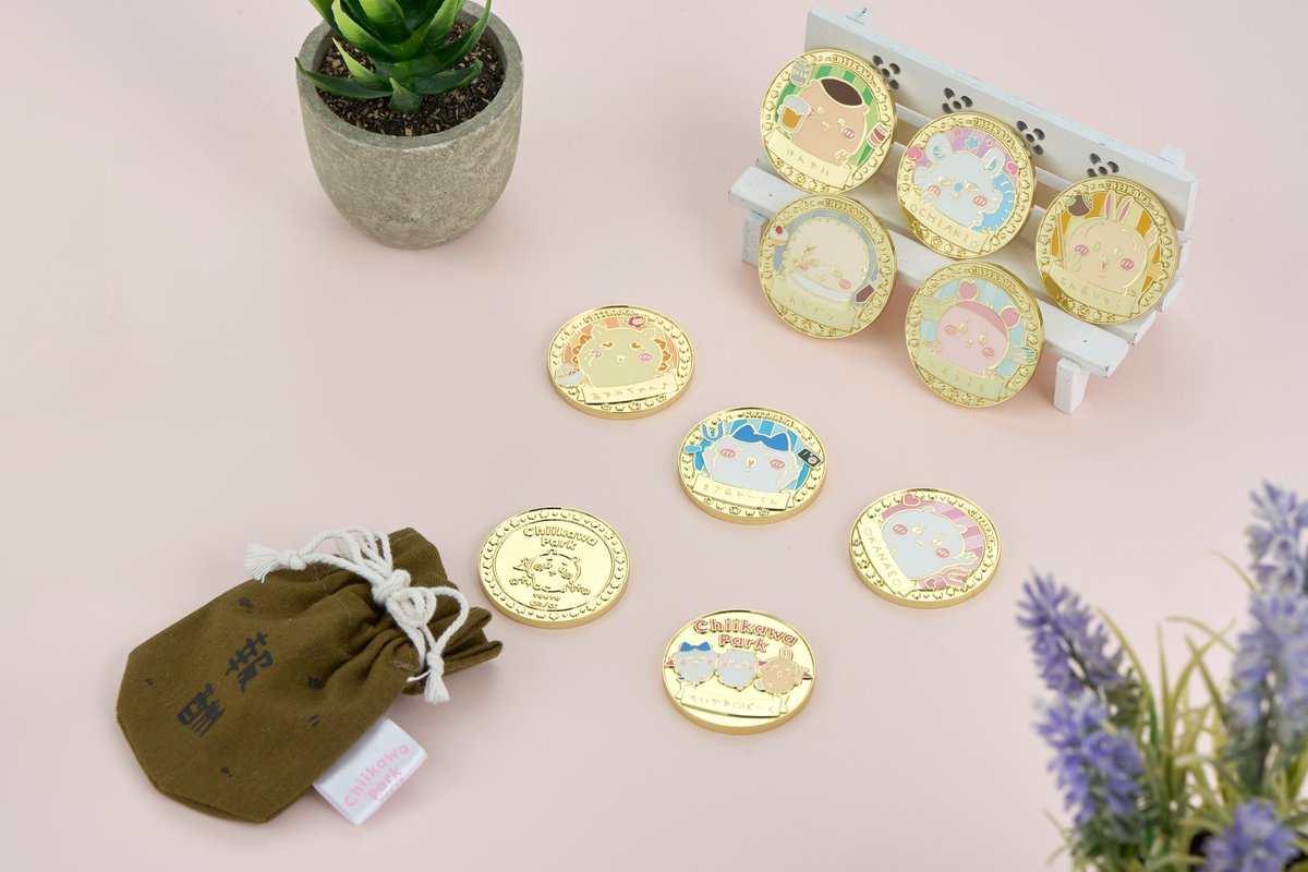 記念メダル類 🚩ちいかわパーク限定アイテム🚩 ・ちいかわパーク 記念メダル (全9種