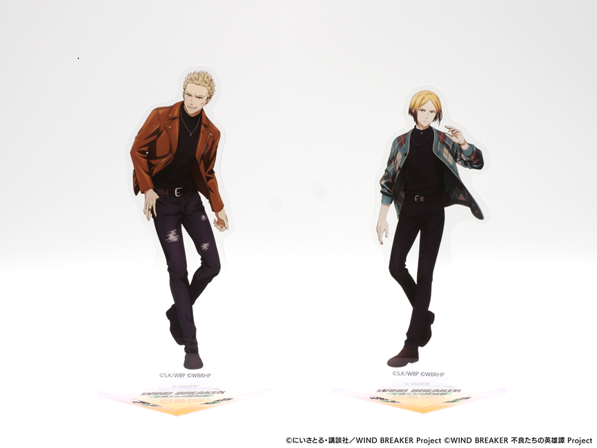 winhero_PR's tweet photo. 【#C107 グッズ紹介📝】

冬コミで販売する「アクリルスタンド」のサンプルを写真でご紹介いたします📸
グッズおよびイベントの詳細は特設サイトをご確認ください！

▼特設サイト
https://t.co/Zle43tyoOp

#ウィンヒロ #ウィンブレ https://t.co/9CdLs4m6Gn