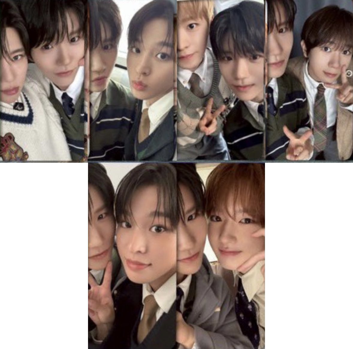 [WISHarc Ver.]
유닛포카 오댕즈 / 재리즈 / 우희희즈 / 재료즈

[WISHport Ver.]
유닛포카 재리즈 / 빵댕이즈