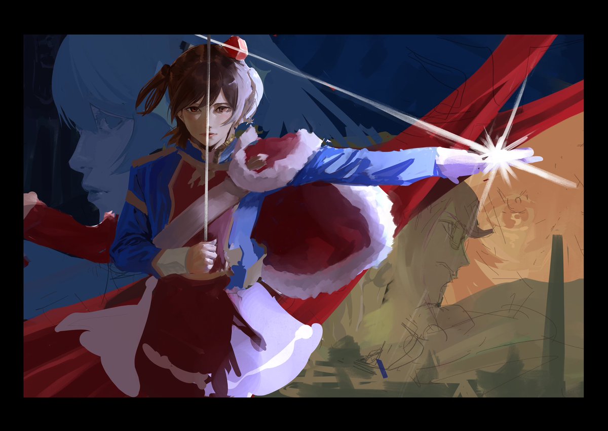 akisho1000's tweet image. 進めた
#イラスト　#スタァライト