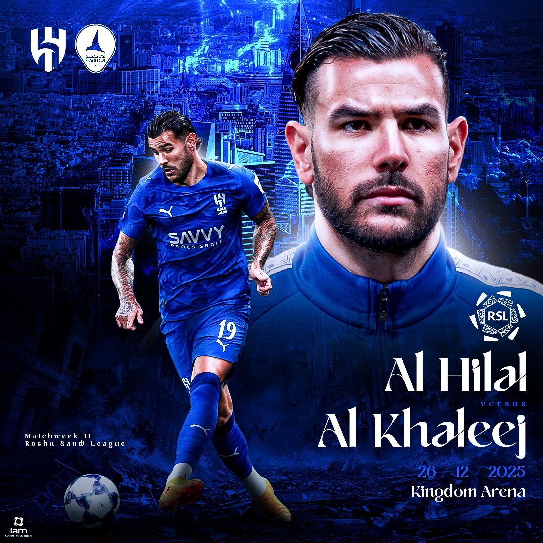 TheoHernandez's tweet image. 🔛 @SPL_EN ⚽💪🏼 @Alhilal_EN 💙 #RoshnSaudiLeague