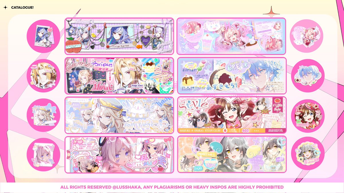 lusshaka's tweet image. help rt please? thank you!

hello gusy! hari ini chie mau opreq santai all katalog (termasuk handdrawn) dengan disc 15% (khusus katalog diatas 10k) sampai tgl 31 desember nanti! &amp;gt;__&amp;lt; no max slot yh (silahkan jajan sebanyak2nya 😋) 

#zonauang️ #zonajajan