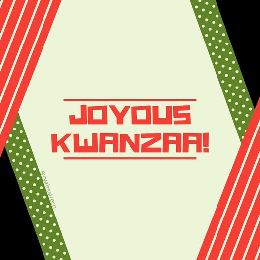 cwtheatrecoinfo's tweet image. As Kwanzaa begins today, we send joyful wishes to all who celebrate. May your homes be filled with light, unity, and purpose throughout the celebration.  🕯