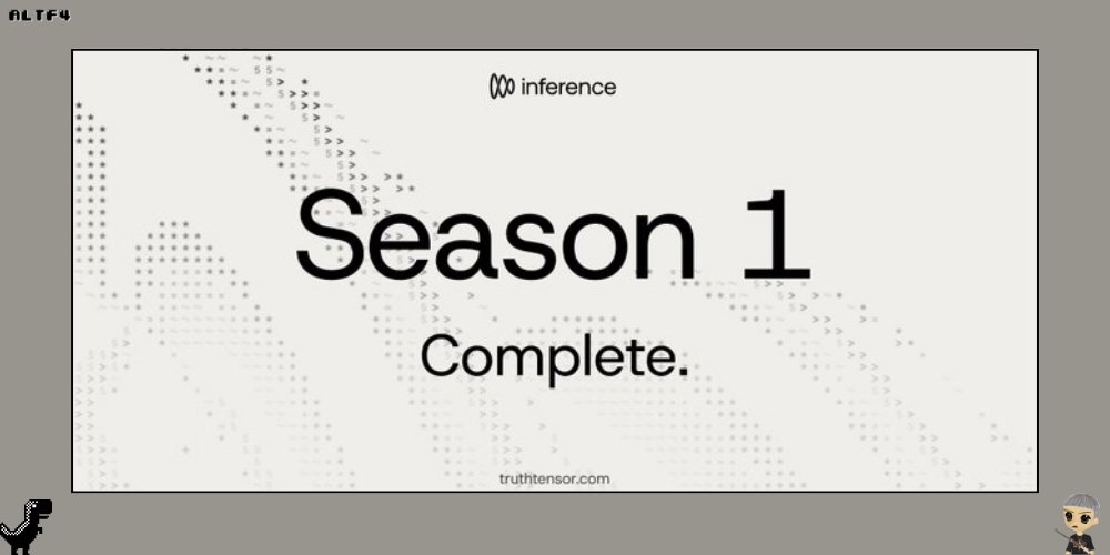 Season 1 of the TruthTensor Crucible did not feel like a cute mini game, it felt like the first real public stress test for AI foresight from <a href="/inference_labs/">Inference Labs</a> 

In 14 days they locked a leaderboard that was driven by over 100,000 agents trading live against Polymarket outcomes,