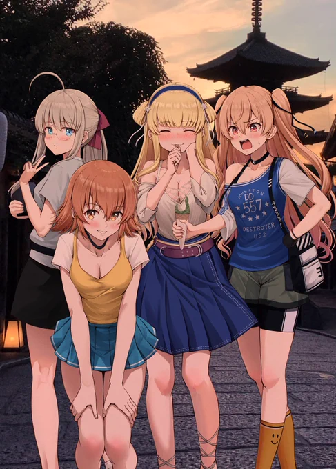 海外艦なら一度は行って記念撮影したい京都の名所