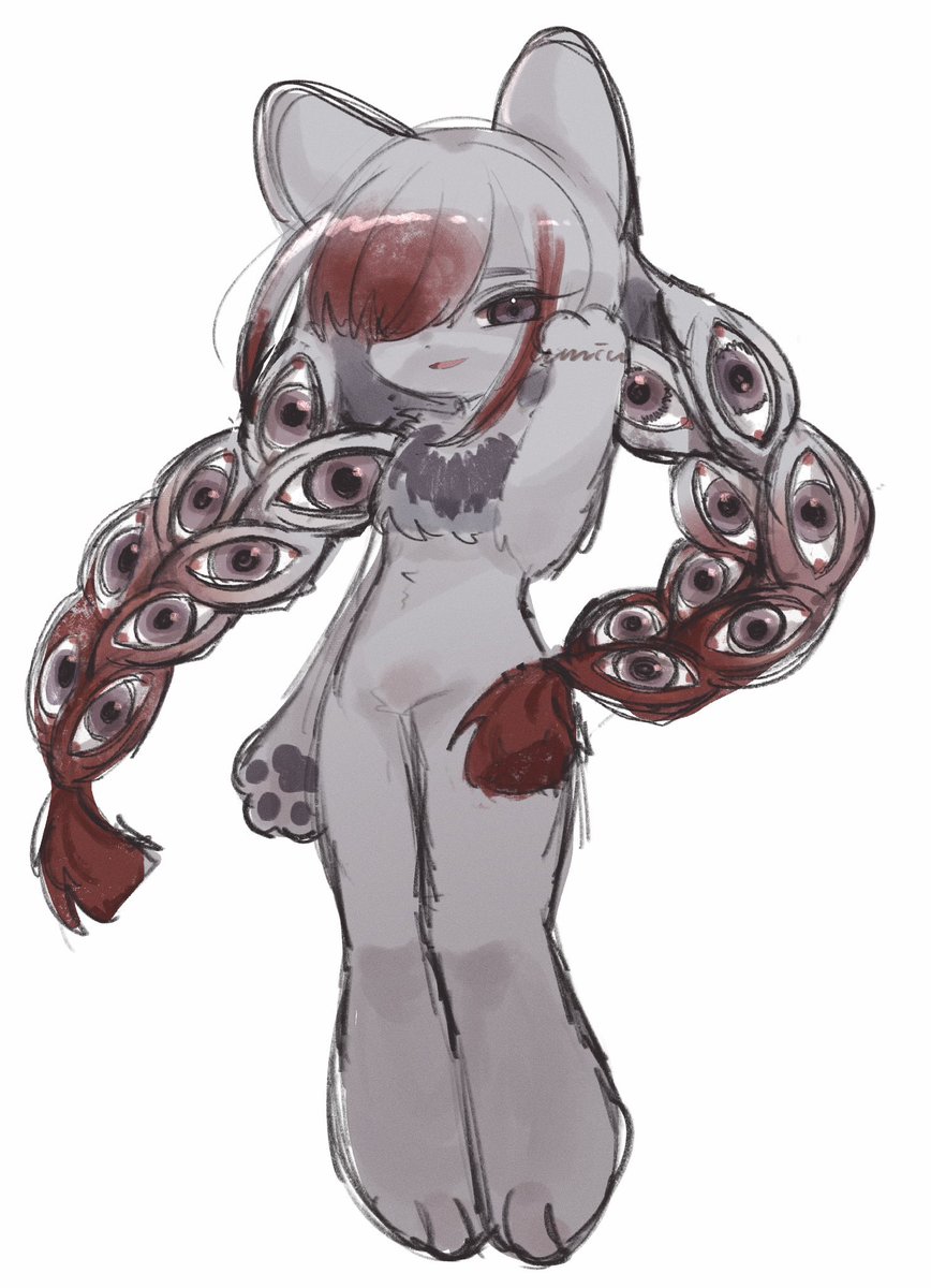 UDMOxsg's tweet image. 普段はケモノやマスコットを描いてます🩶
ゆっくり巡回いたしますのでよろしくお願いします〜！

#絵柄が好みって人にフォローされたい
#冬の創作クラスタフォロー祭り