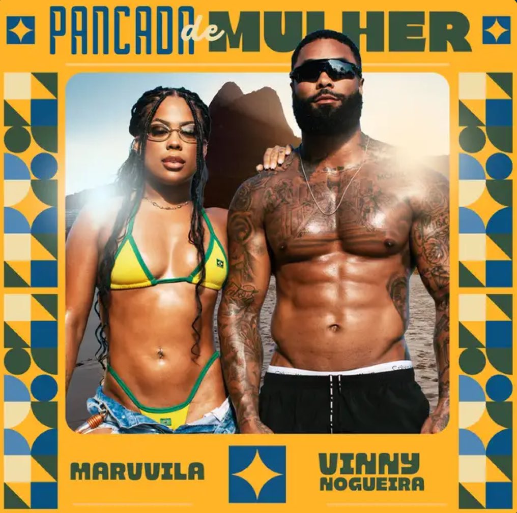 Encantado com essa capa! Conexão Bahia X Rio de Janeiro. ‘PANCADA DE MULHER’ ouça agora: open.spotify.com/track/7hQzqg8X…