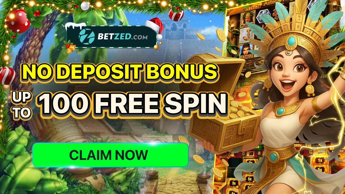 🎄 100 FREE SPINS HOLIDAY GIVEAWAY! 🎁

No deposit needed — unlock up to 100 Free Spins instantly to celebrate the festive season! ⚡🎉

How to join:
💬 Comment your BetZed UID + your favorite holiday game (Example: 503124543150080 – Sweet Bonanza / Crash / Live Casino)

🎅 (Like