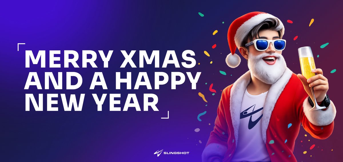 🎄 Season’s Greetings from Slingshot

We want to wish our entire community a Merry Christmas and a Happy New Year!

Thank you to every active community member, every Squadron, and every partner who supported us along the way – none of this would be possible without you

2026 is