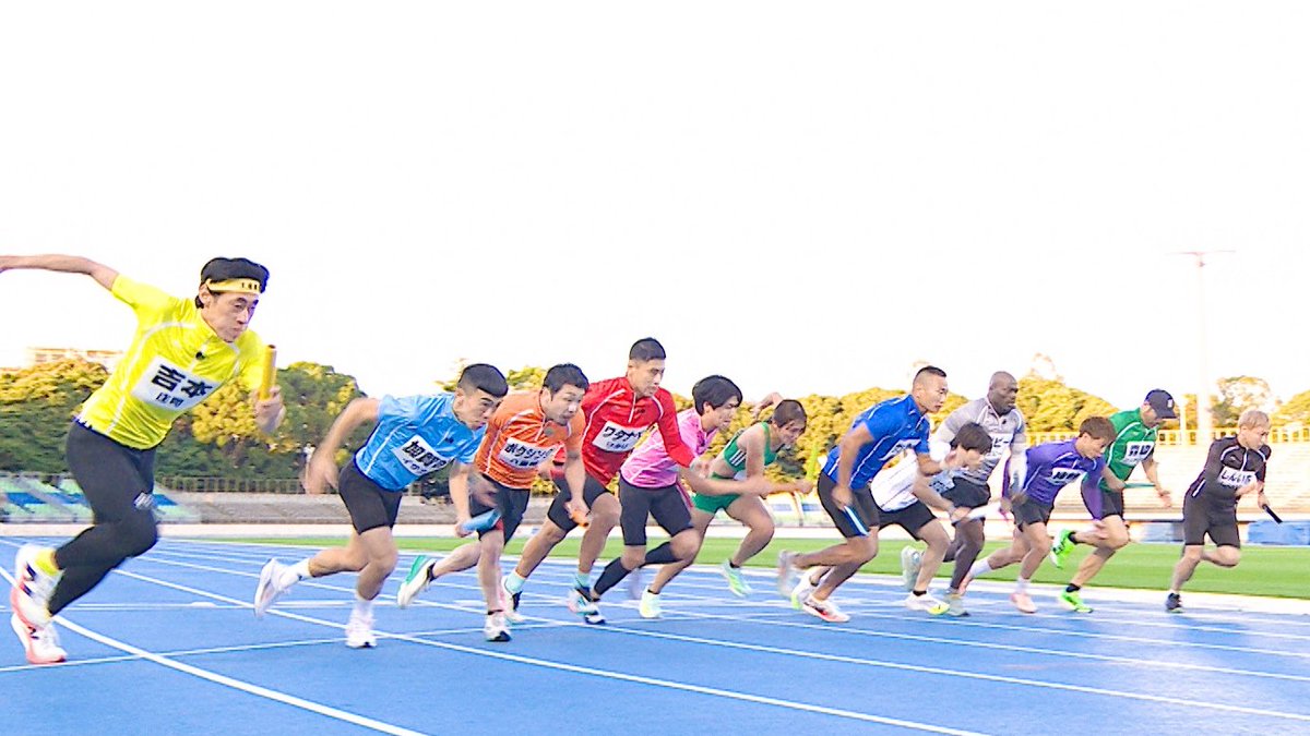 mezamashimedia's tweet photo. 『千鳥の鬼レンチャンSTARTO・青学女子参戦���4×200ｍリレー◆さよなら津田』

上田竜也さん 
B&amp;ZAI・菅田琳寧さん＆稲葉通陽さん 
Boys be・嵜本孝太朗さんが
チームSTARTOとして参戦！

12月28日（日）19時～

▶️https://t.co/fbV5bSKD0U

@oni_renchan #千鳥 #かまいたち https://t.co/IPTDB459Qi