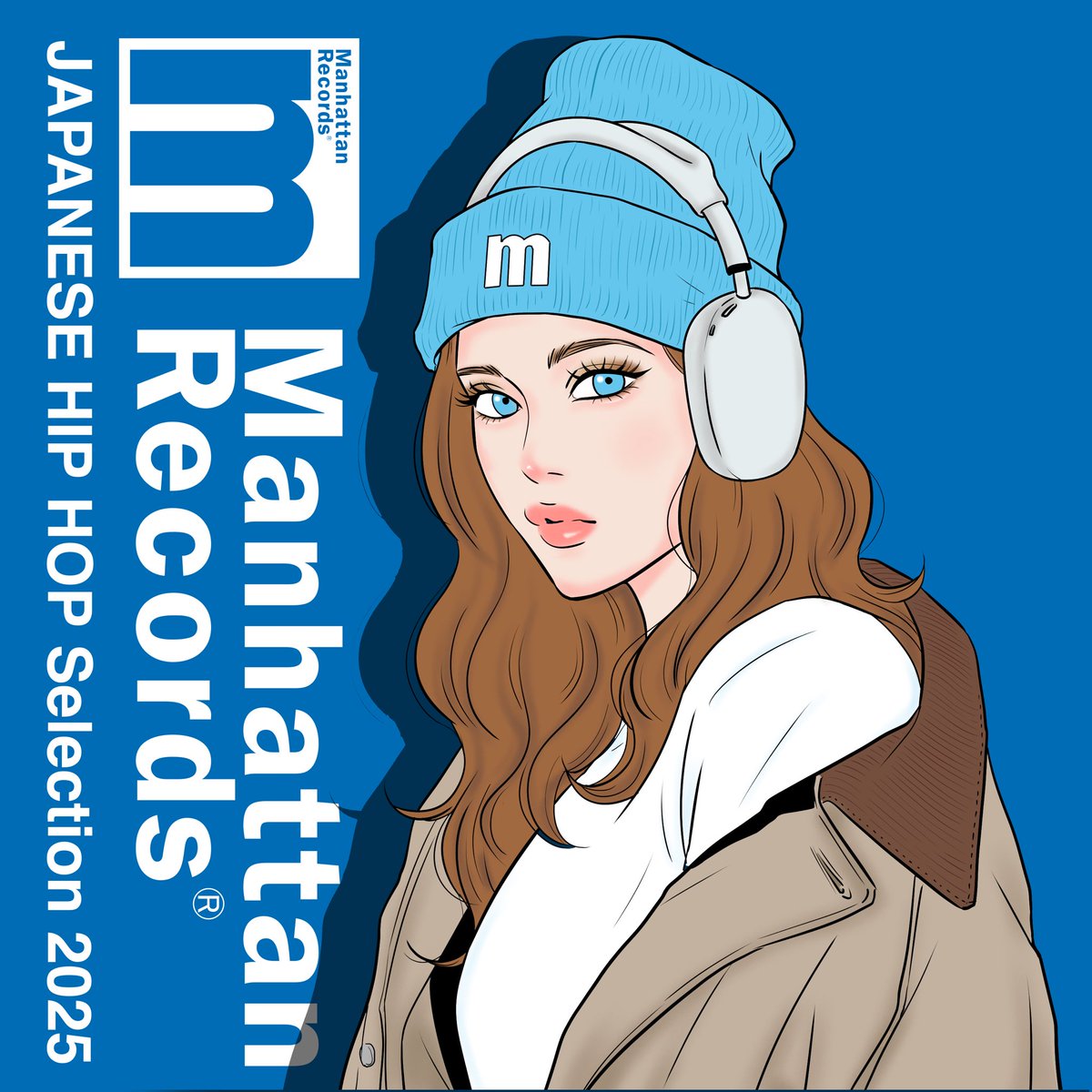 ManhattanR's tweet photo. 【PLAYLIST公開！Ⓜ️】:Manhattan Records®毎年恒例企画『JAPANESE HIP HOP Selection』プレイリストの25年版が公開！

Manhattan Records®リリース作品含めた約450曲をセレクト。

漫画家、北沢バンビがカバーイラストを担当 @bambi829 

🔗: https://t.co/6kwCXpxus4 https://t.co/5vvr83St5S