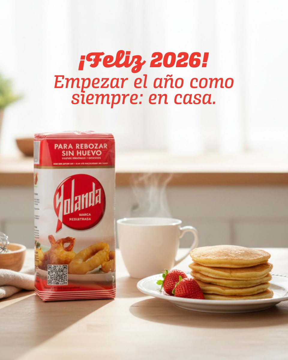 Empezar el año en casa, con calma y con recetas de siempre.
Las que se hacen sin prisas, se comparten y se repiten.
Este año seguimos acompañándote con ideas fáciles, ricas y sin huevo, para que cocinar en casa sea siempre un plan.
¿Empezamos?
yolanda.es