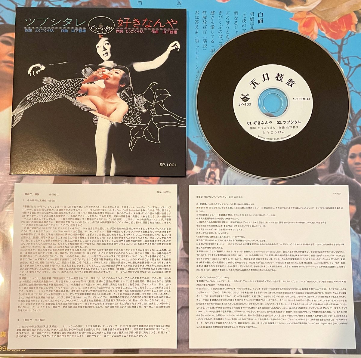 レコード　LP 【希少】薔薇門 Tenjosajiki BaraMon　天井桟敷