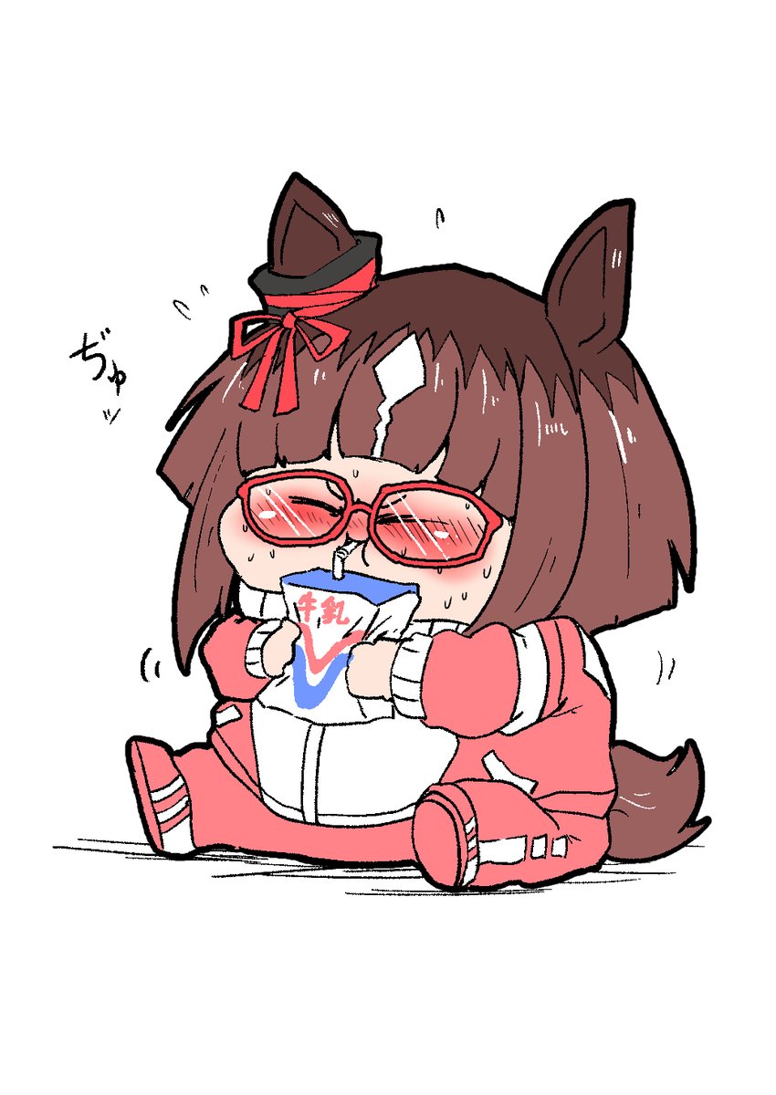 「ミルク飲みトラちゃん」|団ペーのイラスト