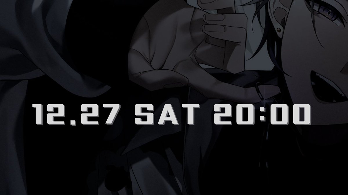 rumdarjun's tweet image. 📢 お知らせ 📢

12/27 (土) 20:00
新しい歌ってみたを投稿します。