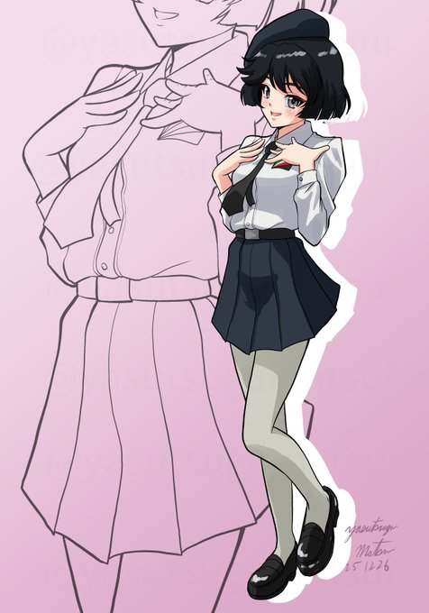 優季ちゃんのアンツィオ制服が可愛かったのでうりゃっとらくがき。
#ガルパンらぶらぶ 