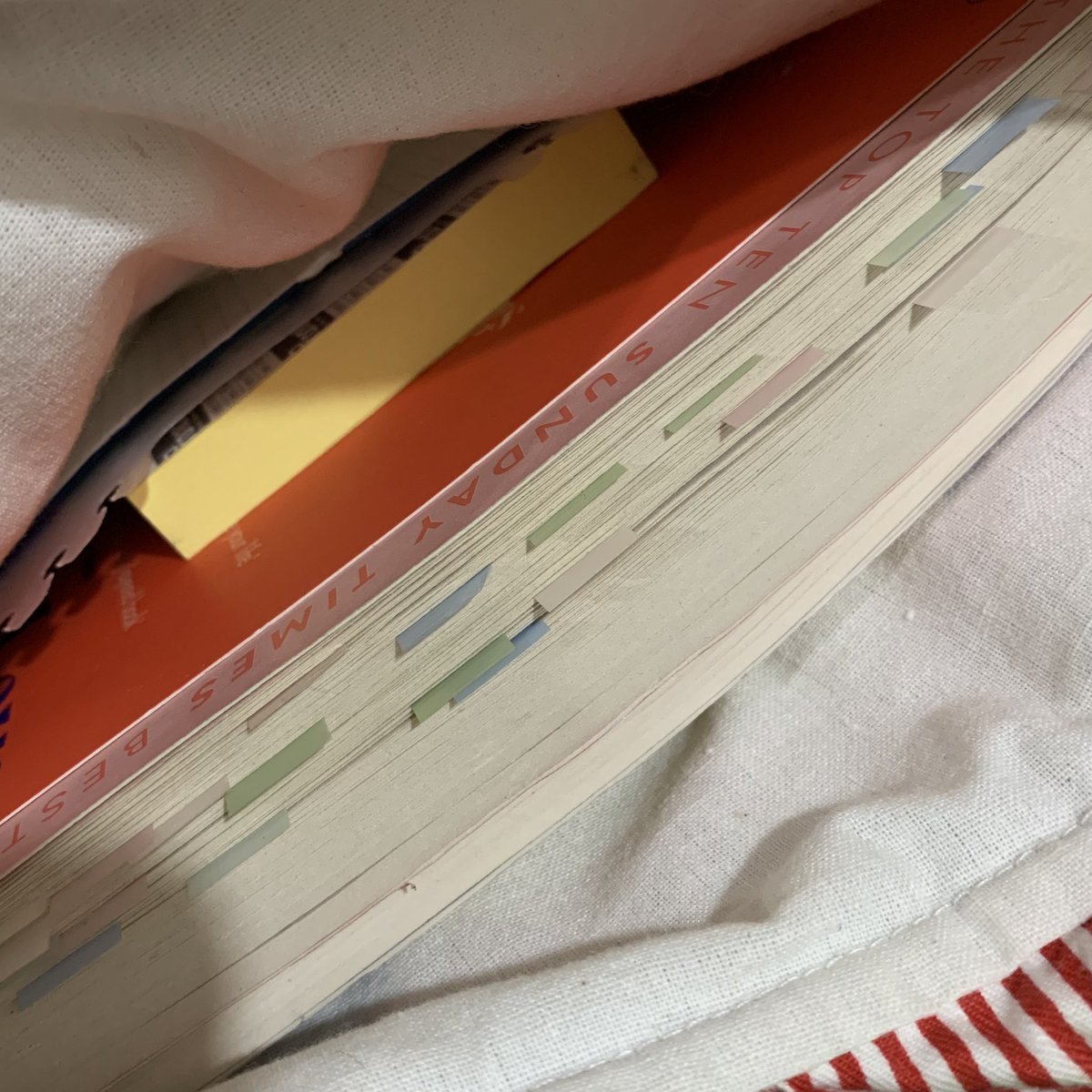 libraryofrel's tweet image. always bring some books, even on vacation &amp;lt;3