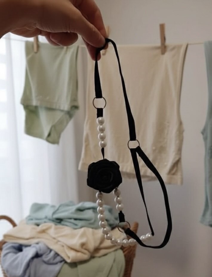 夜勤は、透け防止でTを履きます