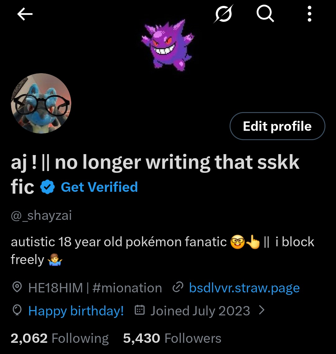 aj ! || no longer writing that sskk fic tweet media