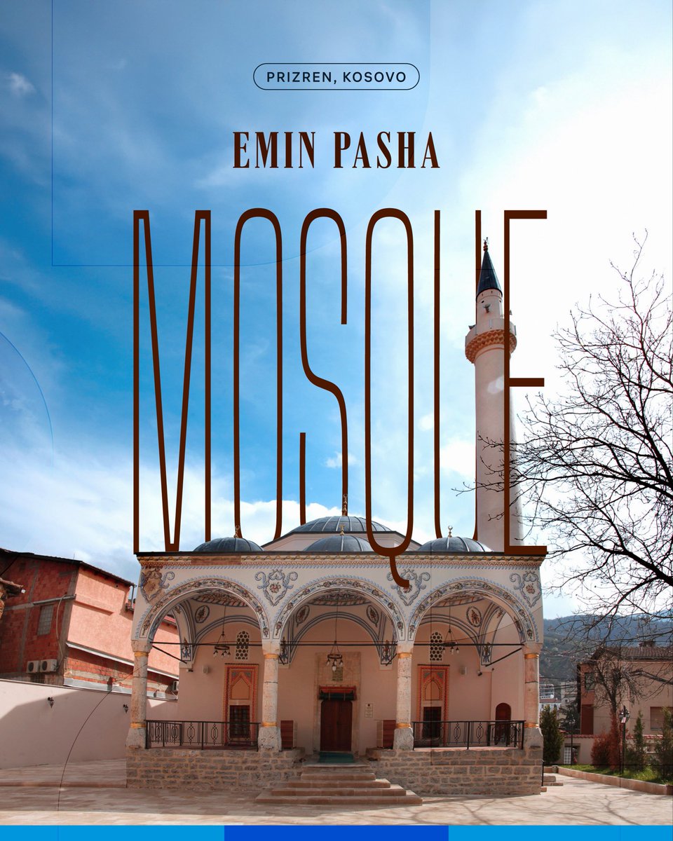 We continue our efforts to preserve and pass on the shared historical heritage in the Balkans to future generations.

🇽🇰🇹🇷 Restored by #TIKA and reopened for worship in 2015, Emin Pasha Mosque, one of the most beautiful mosques in Prizren, has regained its aesthetic identity with