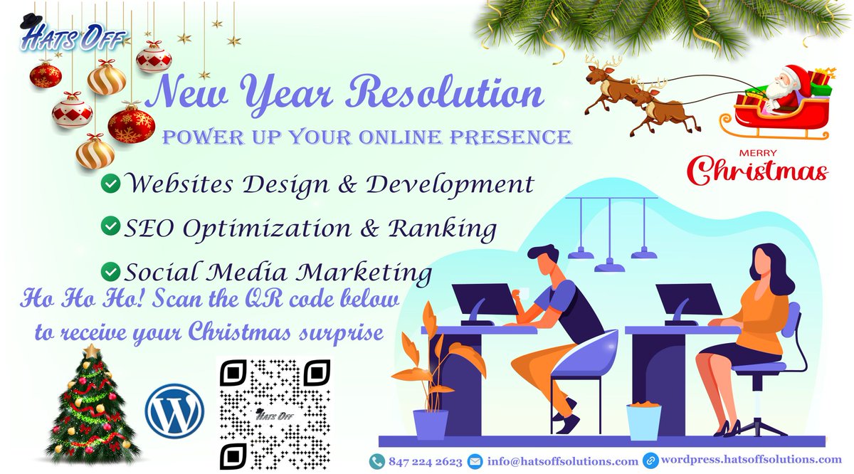 hatsoffsolution's tweet photo. Launching a new website or upgrading your current one? Our expert WordPress development, SEO optimization, and social media marketing services are designed to drive traffic and results/
https://t.co/764OctHJJk
#WordPress #WebisteDesign #SEO #DigitalMarketing #SocialMediaMarketing https://t.co/W3lM2nhZcm