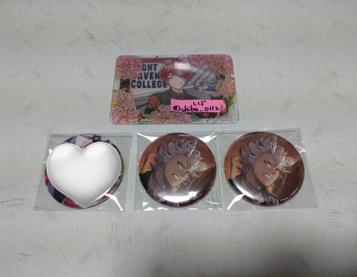 ツイステ 寮服 SSR AGF ポップアップ 缶バッジ 譲渡 交換 譲）ジャック