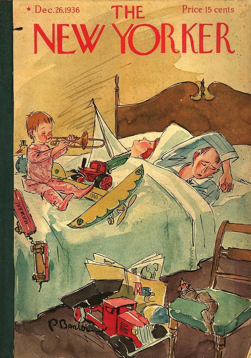 LRonLacy's tweet photo. #OTD in 1936
(the morning after)
Cover of The New Yorker, December 26, 1936
Perry Barlow
#TheNewYorkerCover #PerryBarlow #Christmas #Natale #Holidays #Christmasgifts #Christmaspresents https://t.co/4JQYAT9Ljd