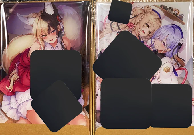 ルクセリアのグッズ届いたぞい〜っ アクリルパネルとタペストリー ファンの皆は買ってくれたかの?